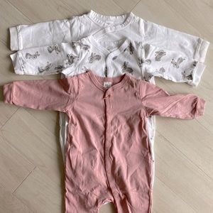 H&M Baby Girl Jumpsuits 2-4 Months